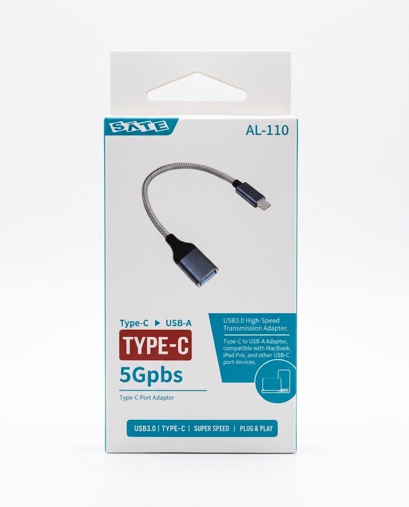 Adaptador OTG Tipo C a USB 3.0 SATE AL-110
