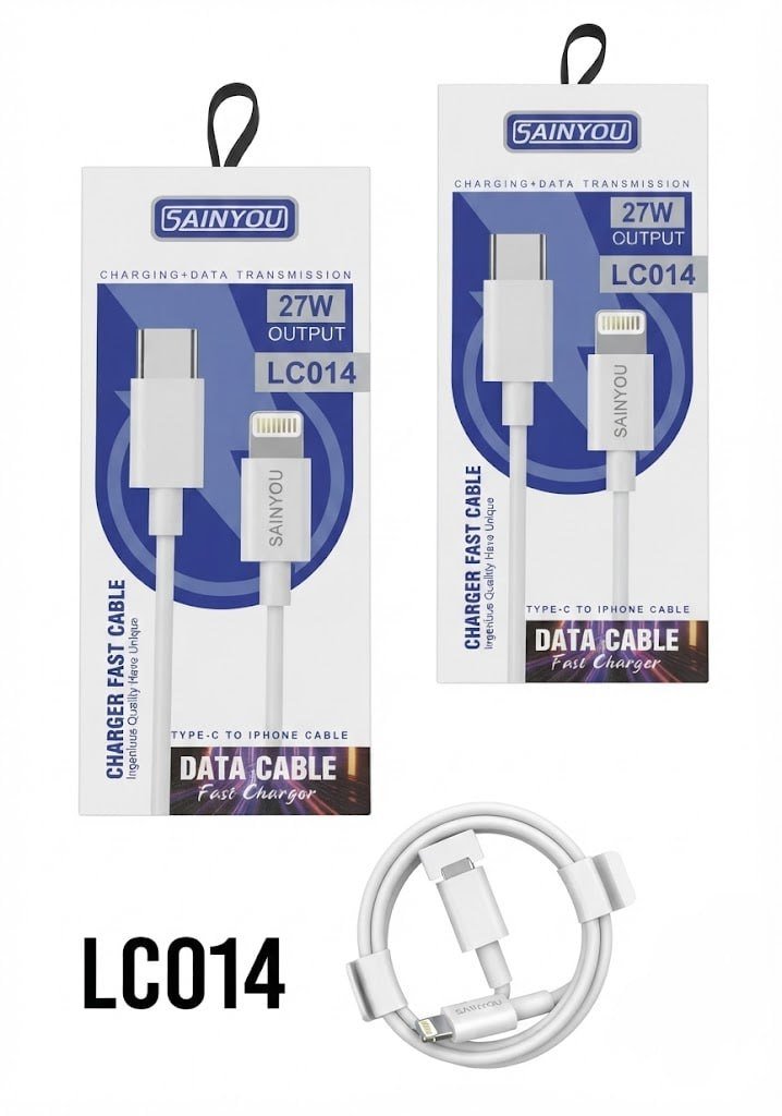 Cable Sainyou Tipo C a iPhone 27W LC014