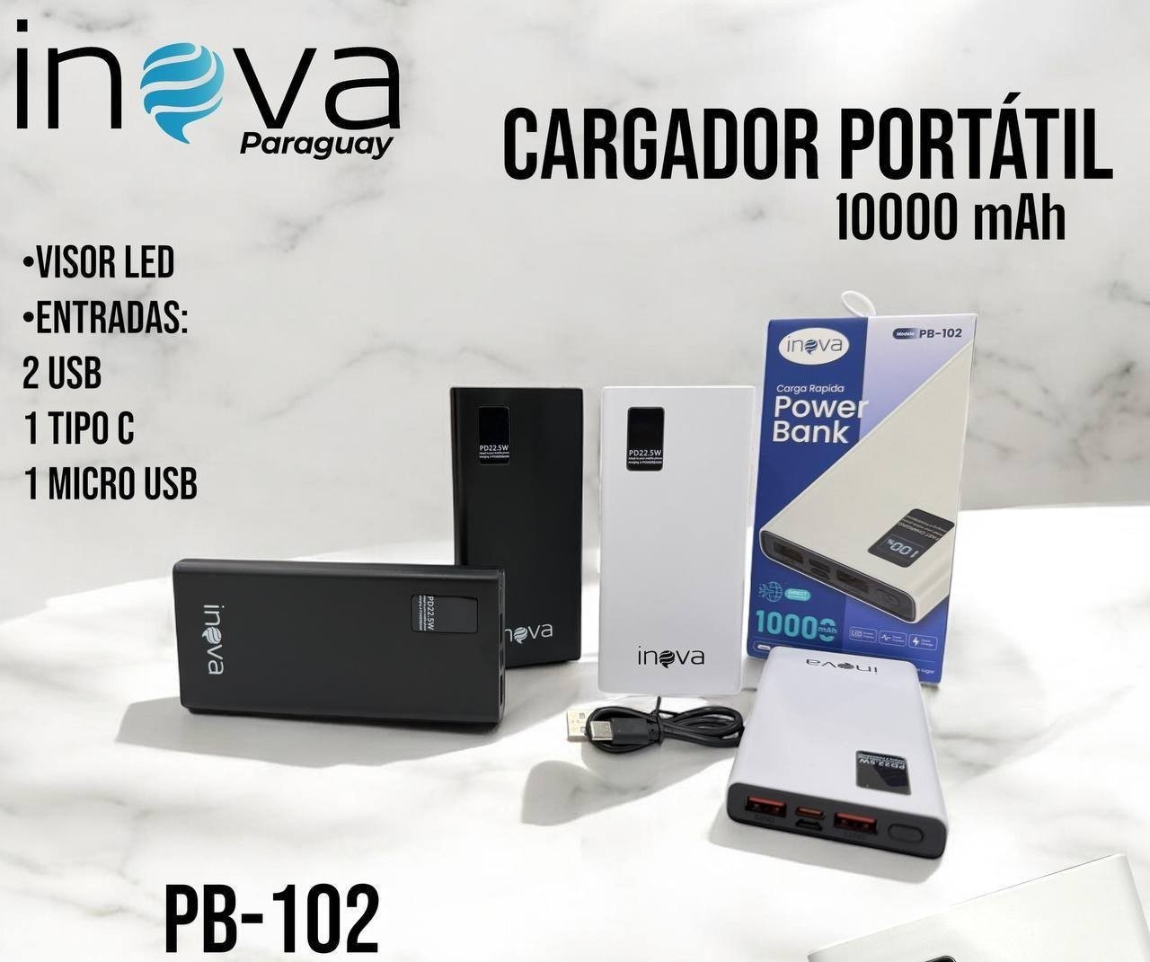 Power Bank Inova PB-102