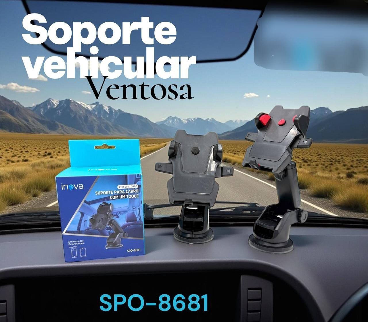 Soporte celular para auto Inova SPO-8681